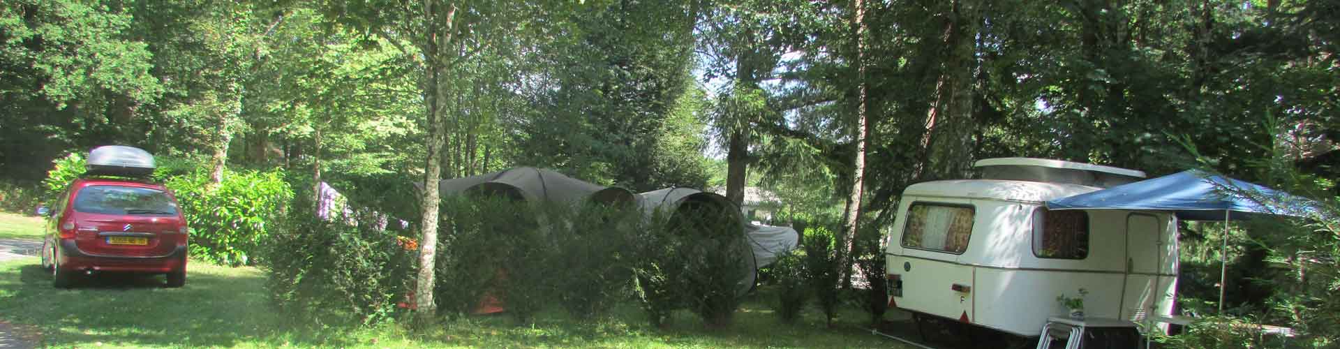 emplacement camping nature en Corrèze