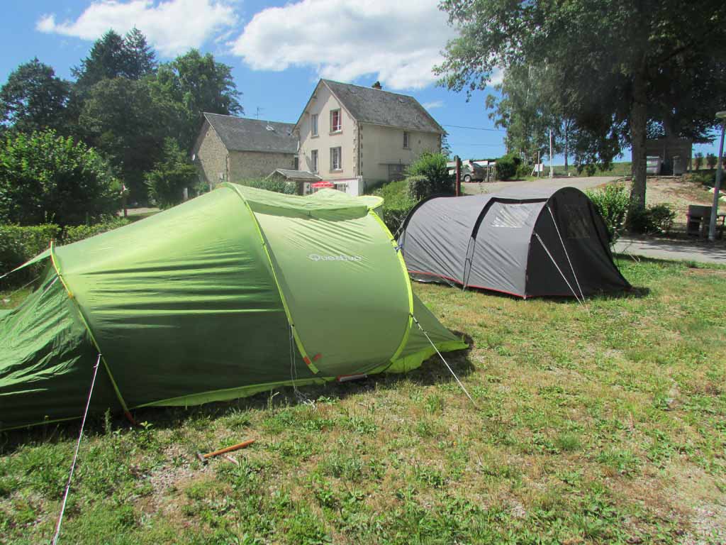 emplacement tentes en Corrèze